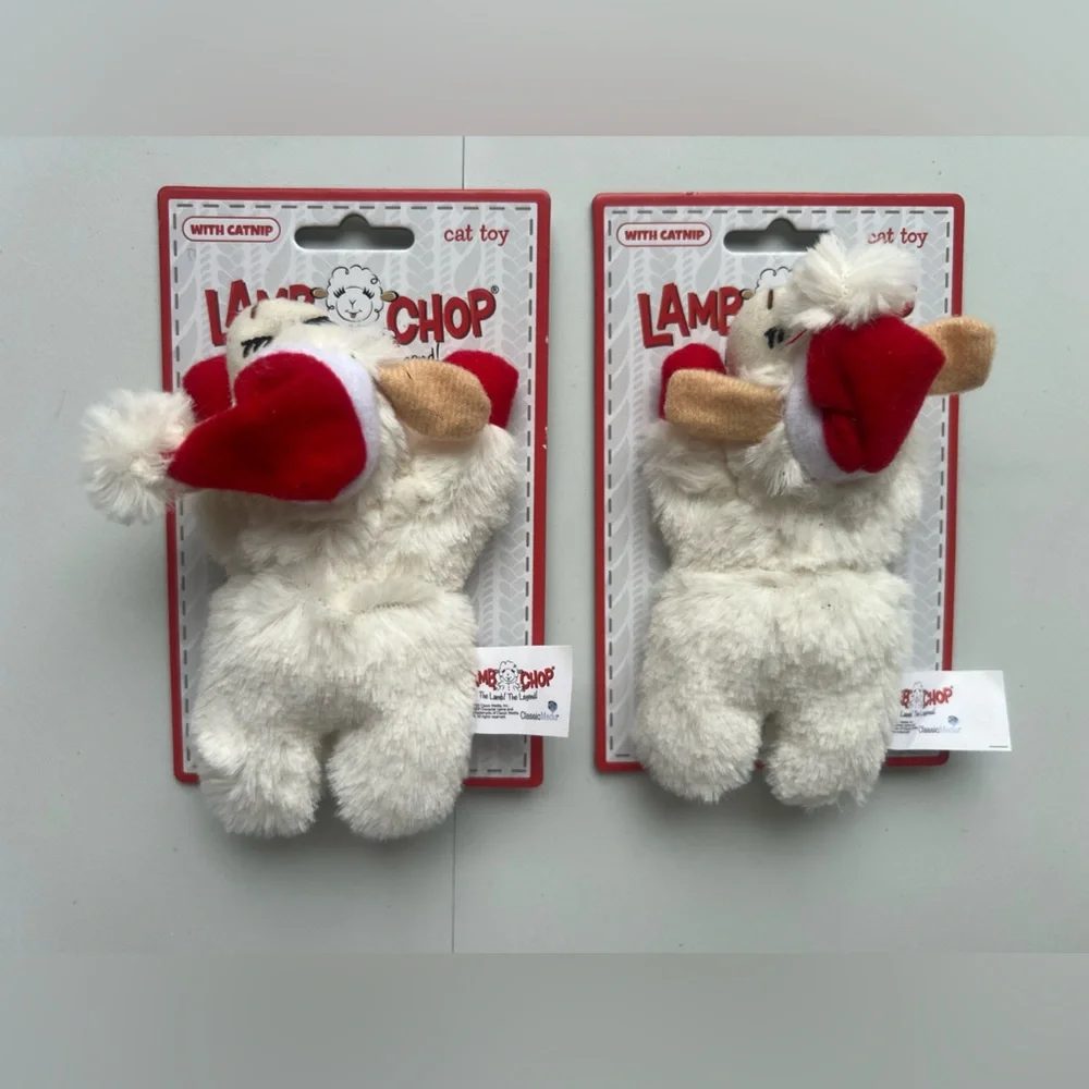 Lamb Chop Plush Cat Toy